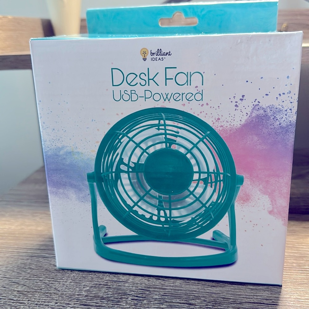 Desk Fan USB Powered